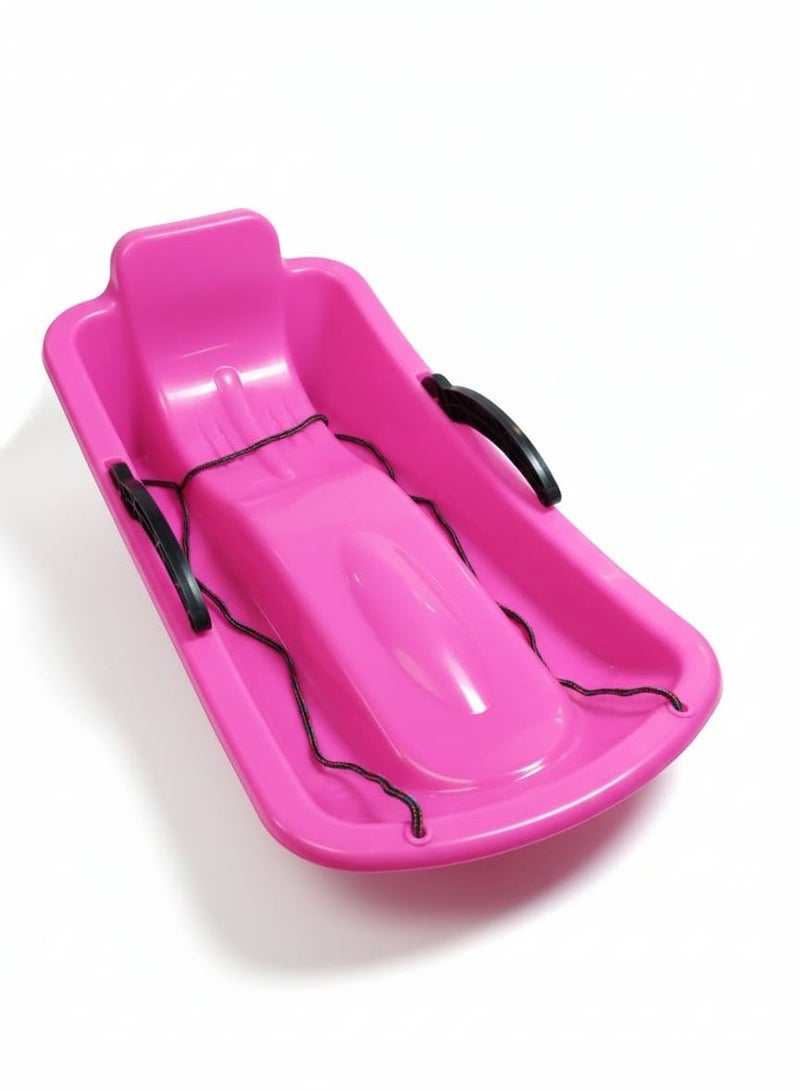 Portable Snow Sleds for Kids Adult Beetle Shaped Round Sand Slider Board Anti-Skid Outdoor Skiing Board Gift - Image 2